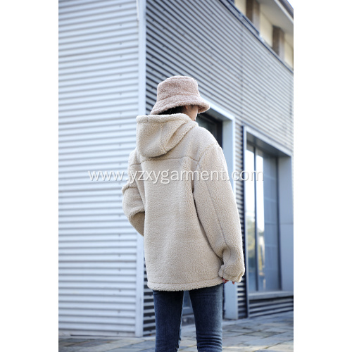 Women's Cashmere Wool Thick Thermal Coat